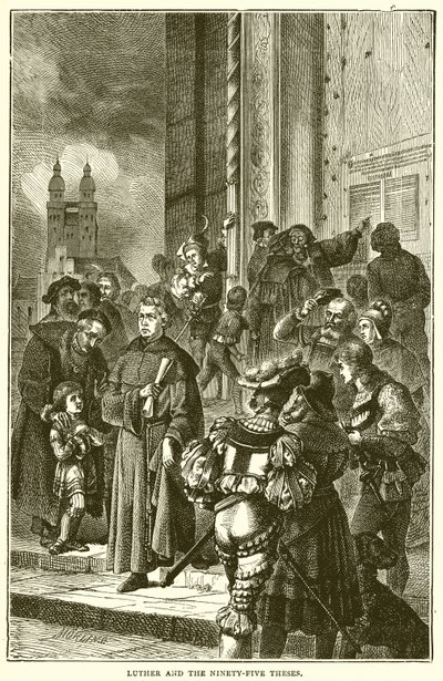 Lutero y las noventa y cinco tesis de English School