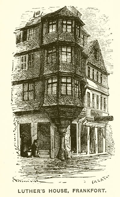 Casa de Lutero, Frankfurt de English School