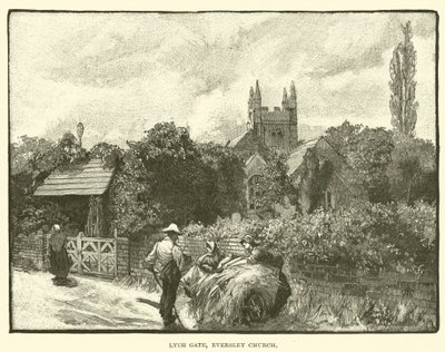 Puerta Lych, Iglesia de Eversley de English School