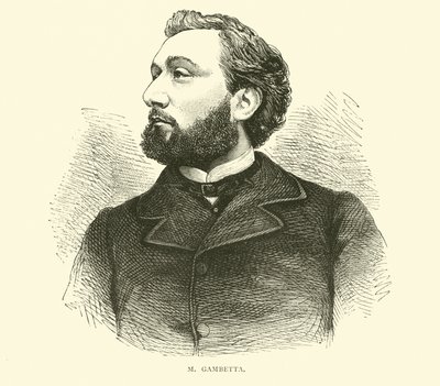 M Gambetta, septiembre 1870 de English School