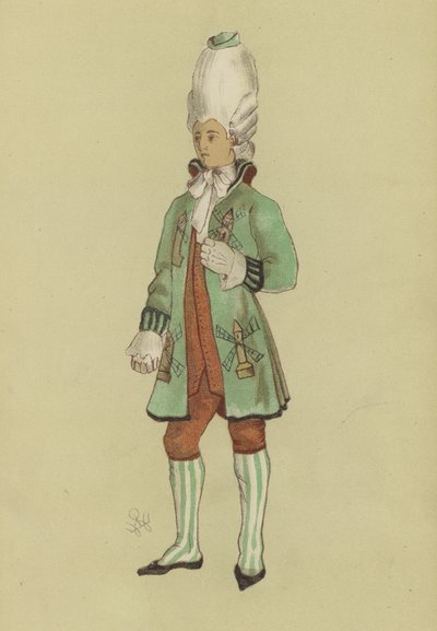 Macarrones del reinado de Jorge III de English School