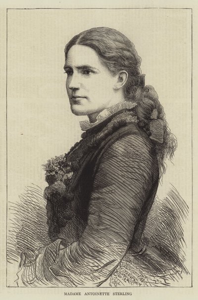 Madame Antoinette Sterling (grabado) de English School