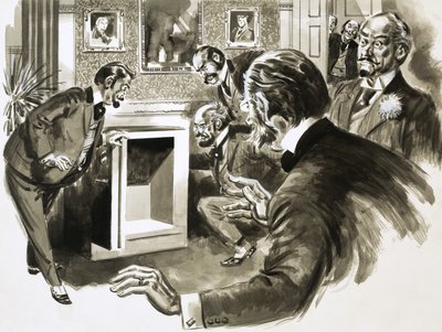 Se decía que Madame Humbert había heredado una fortuna en diamantes de su esposo de English School