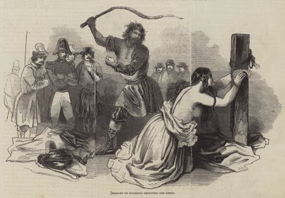 Madame de Kalerdgi recibiendo el Knout de English School