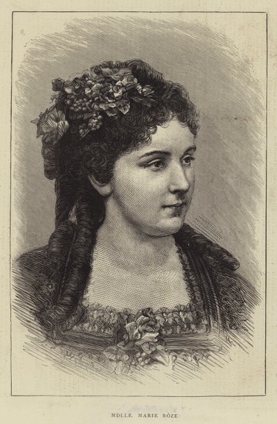 Mademoiselle Marie Roze de English School