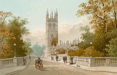 Magdalena desde el Puente--Oxford de English School
