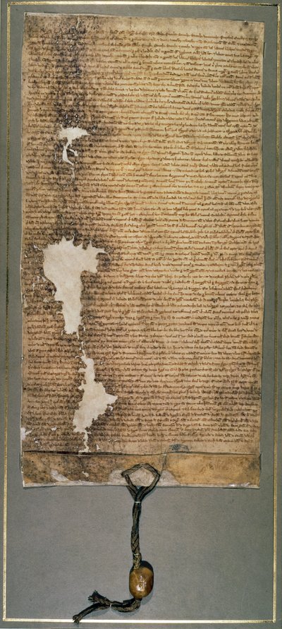 Magna Carta, la versión final emitida en 1225 por Enrique III de English School