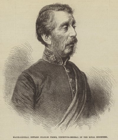 Mayor General Edward Charles Frome, Inspector General de los Ingenieros Reales de English School