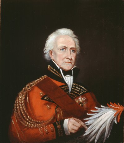 Mayor General Sir David Ochterlony Bt (1758-1825) de English School