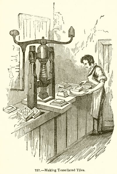 Fabricación de Azulejos Teselados de English School