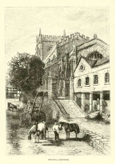 Malpas, Cheshire de English School