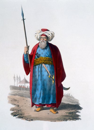 Oficial Mameluco, 1818 de English School