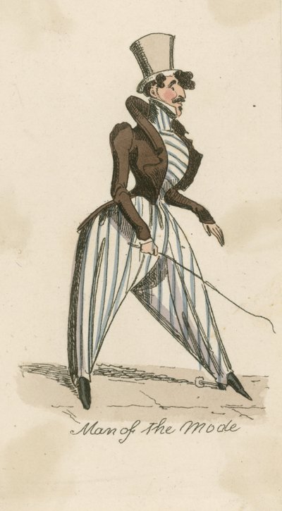 Hombre de la moda de English School