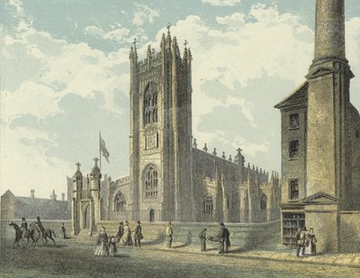 Catedral de Mánchester, Vista Suroeste de English School
