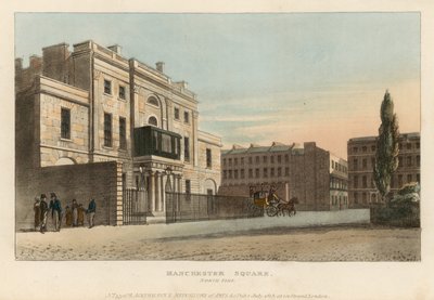 Manchester Square, lado norte de English School
