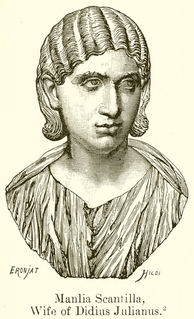 Manlia Scantilla, Esposa de Didio Juliano de English School