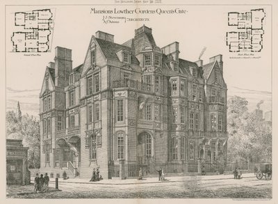 Mansiones Lowther Gardens, Queens Gate, Kensington de English School