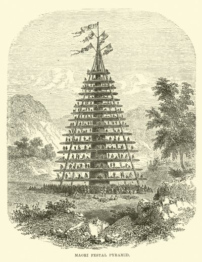 Pirámide festiva maorí de English School