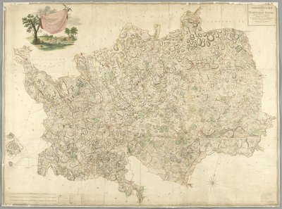 Mapa de Hertfordshire de English School