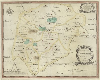 Mapa de Rutland de English School