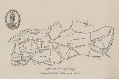 Mapa de San Pancracio de English School