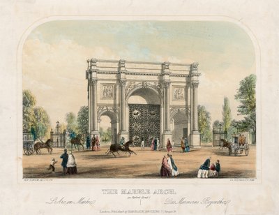 Arco de Mármol, Oxford Street, Londres de English School
