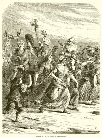 Marcha de las Mujeres a Versalles de English School
