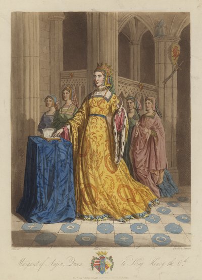 Margarita de Anjou, Reina del Rey Enrique VI de Inglaterra de English School