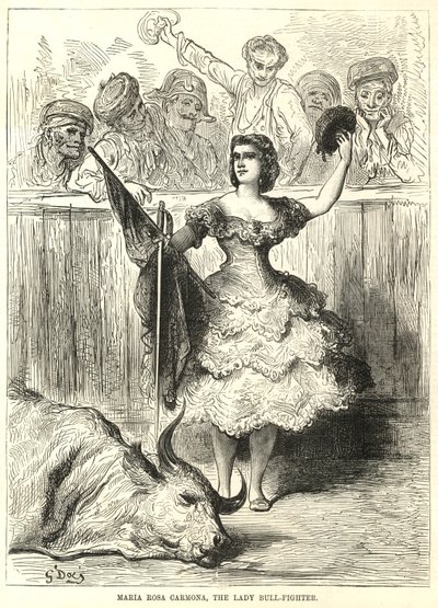 Maria Rosa Carmona, la torera de English School