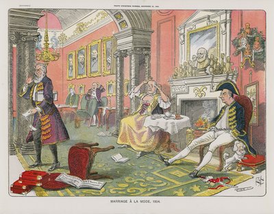 Matrimonio a la moda, 1904 de English School