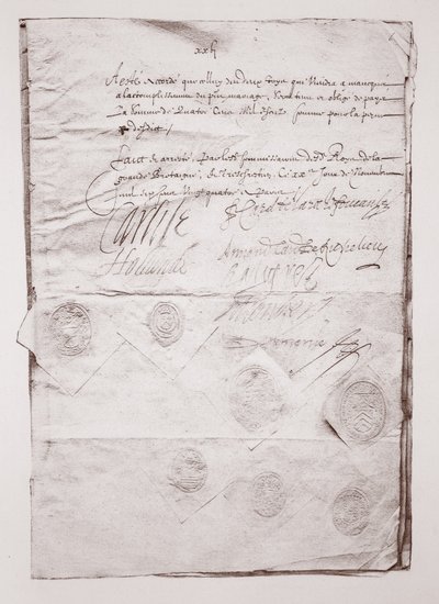 Contrato de matrimonio de Carlos I de English School