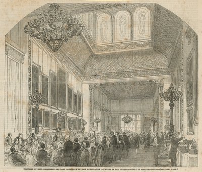 Matrimonio del Conde Grosvenor y Lady Constance Leveson Gower de English School