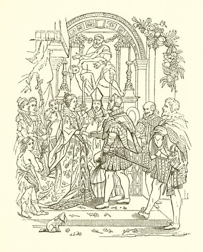 Matrimonio de Enrique IV y María de Médicis de English School