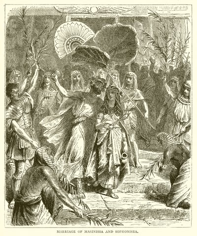 Matrimonio de Masinisa y Sofonisba de English School