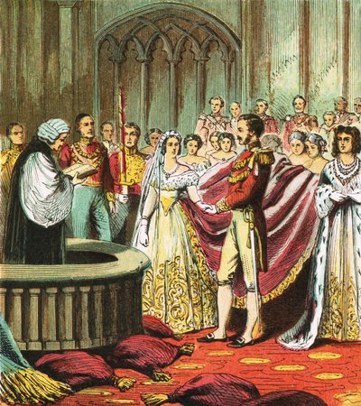 Matrimonio de la Reina Victoria de English School