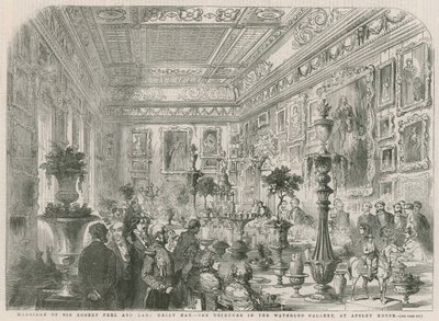 Matrimonio de Sir Robert Peel y Lady Emily Hay de English School