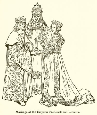 Matrimonio del Emperador Federico y Leonora de English School