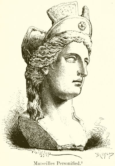 Marsella personificada de English School