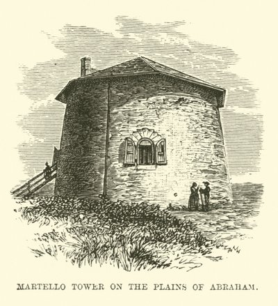 Torre Martello en las Llanuras de Abraham de English School