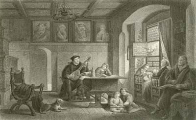La casa de Martín Lutero en Wittemberg de English School