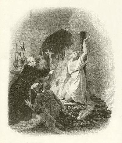 Martirio de Cranmer de English School