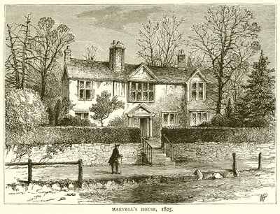 Casa de Marvell, 1825 de English School