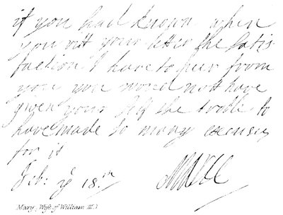 Mary (Esposa de William III) de English School