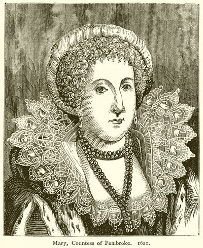 María, Condesa de Pembroke. 1621 de English School