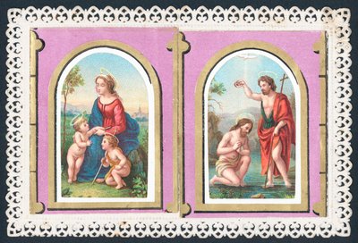 María, Jesús y Ángeles, Tarjeta de Navidad de English School