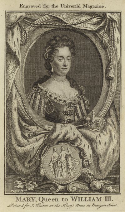 Mary, Reina de William III de English School