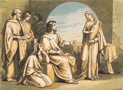 María a los pies de Jesús de English School