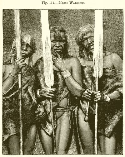 Guerreros Masai de English School