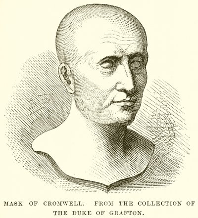Máscara de Cromwell de English School