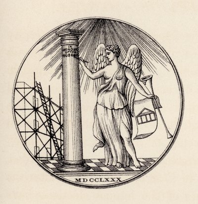 Sello masónico, 1780, de 